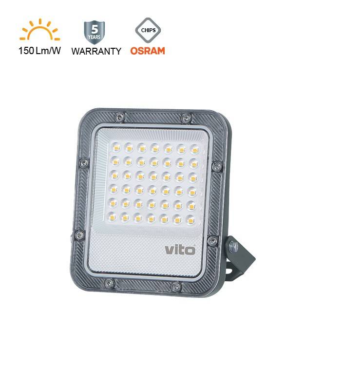 LED REFLEKTOR 30W 6000K 4560lm IP66 IK08